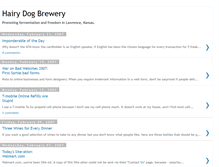 Tablet Screenshot of hairydogbrewery.blogspot.com