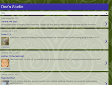 Tablet Screenshot of deesstudio.blogspot.com