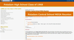 Desktop Screenshot of pcsclassof1968.blogspot.com