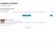 Tablet Screenshot of learning-gateway.blogspot.com