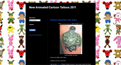 Desktop Screenshot of animatedcartoontattoo.blogspot.com