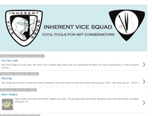 Tablet Screenshot of inherentvicesquad.blogspot.com