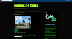 Desktop Screenshot of fondosdecuba.blogspot.com