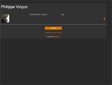 Tablet Screenshot of philippevincon.blogspot.com