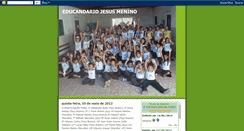 Desktop Screenshot of educandariojesusmenino.blogspot.com