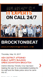 Mobile Screenshot of brocktonbeat.blogspot.com