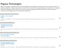 Tablet Screenshot of pegatech.blogspot.com