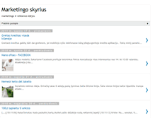 Tablet Screenshot of marketingoskyrius.blogspot.com