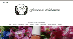 Desktop Screenshot of frescurasdemulherzinha.blogspot.com