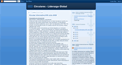 Desktop Screenshot of circulares-iilg.blogspot.com