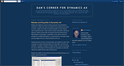 Desktop Screenshot of danscorner4dynamicsax.blogspot.com