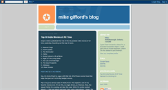 Desktop Screenshot of giffordsblog.blogspot.com