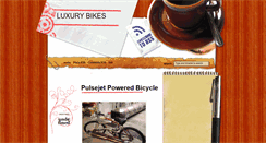 Desktop Screenshot of latestluxurybikes.blogspot.com