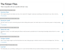 Tablet Screenshot of fetzerfiles.blogspot.com