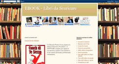 Desktop Screenshot of ebooklibridascaricare.blogspot.com