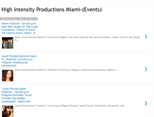 Tablet Screenshot of highintensitymiamievents.blogspot.com