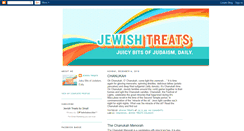 Desktop Screenshot of jewishtreatsholidays.blogspot.com