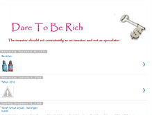 Tablet Screenshot of daretorich.blogspot.com