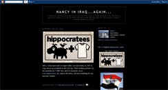 Desktop Screenshot of nancyiniraq.blogspot.com