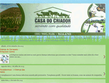 Tablet Screenshot of casadocriadorpaudosferros.blogspot.com