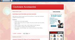 Desktop Screenshot of cookaccessories.blogspot.com
