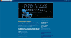 Desktop Screenshot of planetariodoporto.blogspot.com