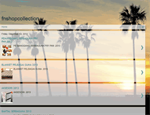Tablet Screenshot of fnshopcollection.blogspot.com