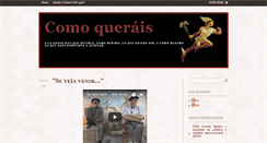 Desktop Screenshot of comoquerais.blogspot.com