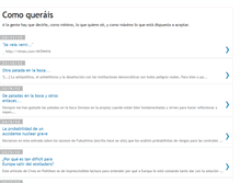 Tablet Screenshot of comoquerais.blogspot.com