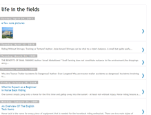 Tablet Screenshot of lifeinthefields.blogspot.com