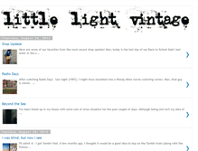 Tablet Screenshot of littlelightvintage.blogspot.com