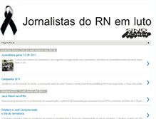 Tablet Screenshot of jornalistasdornemluto.blogspot.com
