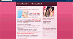 Desktop Screenshot of oriflame4you.blogspot.com