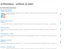 Tablet Screenshot of oriflame4you.blogspot.com