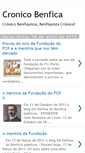 Mobile Screenshot of cronicobenfica.blogspot.com