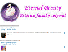 Tablet Screenshot of eternalbeautyestetica.blogspot.com