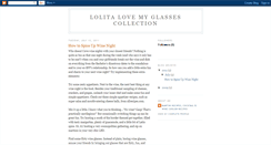 Desktop Screenshot of lolitaglasses.blogspot.com