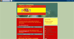 Desktop Screenshot of espanolalabrasilena.blogspot.com