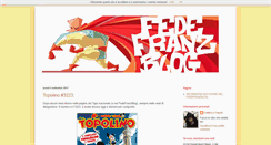 Desktop Screenshot of fedefranzblog.blogspot.com