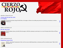 Tablet Screenshot of cierzorojo.blogspot.com