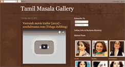 Desktop Screenshot of masala-gallery.blogspot.com