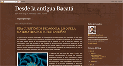 Desktop Screenshot of hernandosaenz.blogspot.com