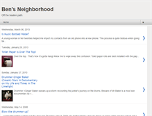 Tablet Screenshot of bensneighborhood.blogspot.com