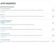 Tablet Screenshot of gautoinsurance.blogspot.com