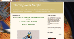 Desktop Screenshot of amegliagiovani.blogspot.com