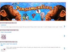 Tablet Screenshot of pensamentices.blogspot.com