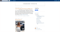 Desktop Screenshot of cherishvoyeur.blogspot.com