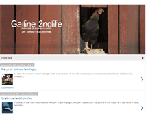 Tablet Screenshot of galline2ndlife.blogspot.com