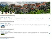 Tablet Screenshot of mein-korsika.blogspot.com