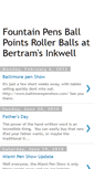 Mobile Screenshot of fountain-pens-ballpoints-rollerballs.blogspot.com